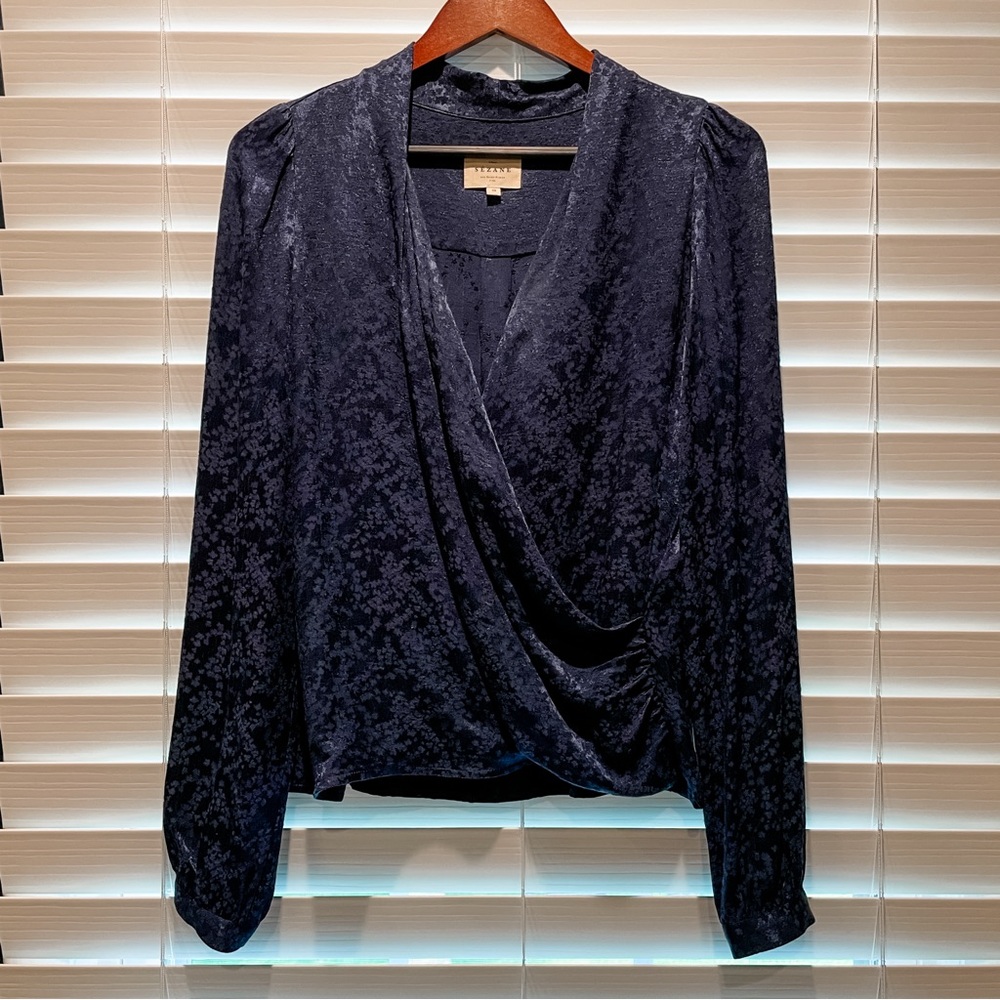 Sezane Abelia Blouse Top Size 6
